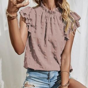 Feminine Ruffle Top 8/10